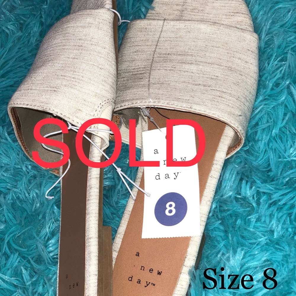 “A new day” soft sandals